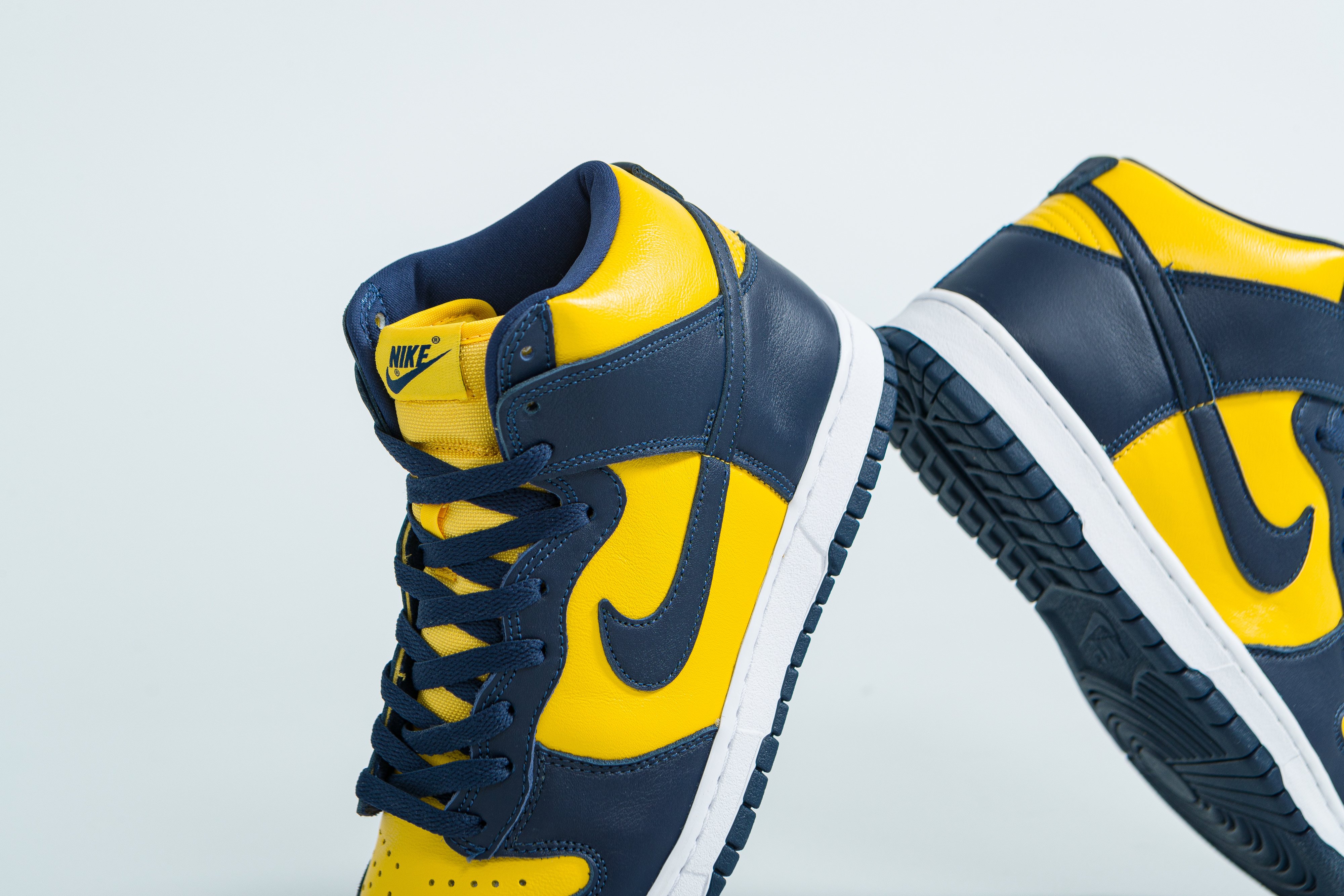 Launches Nike Dunk High Michigan Up There