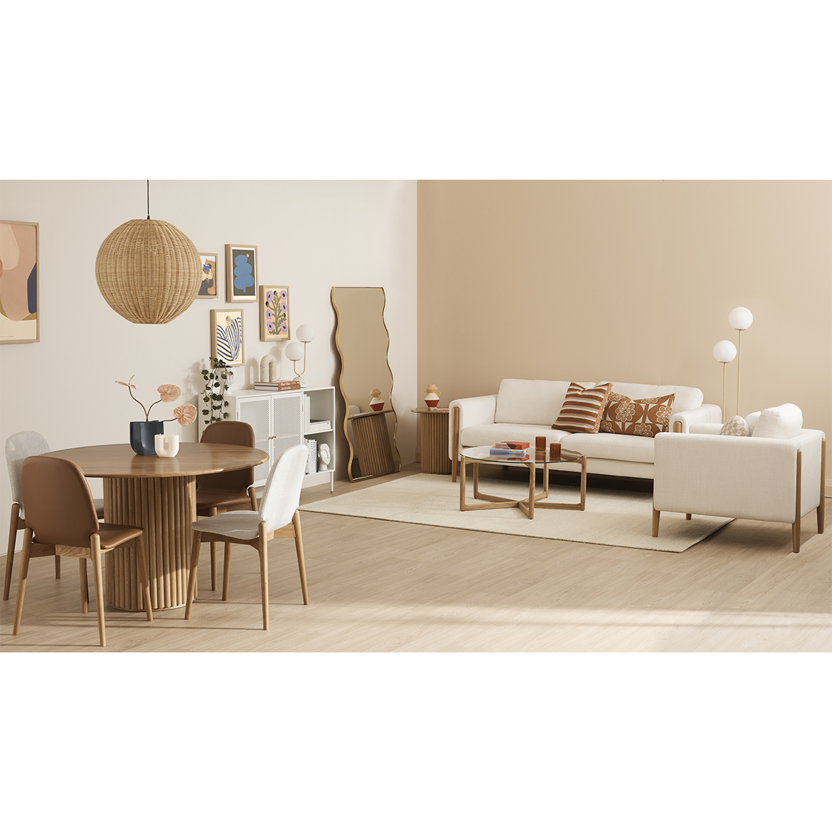 Tan / Oak
