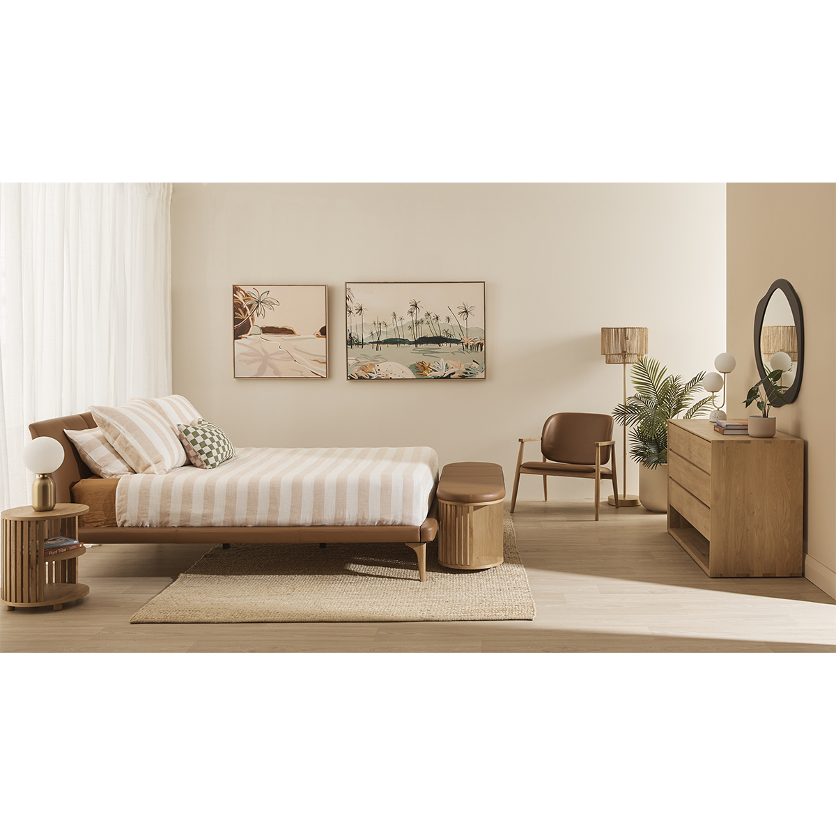 Tan / Oak
