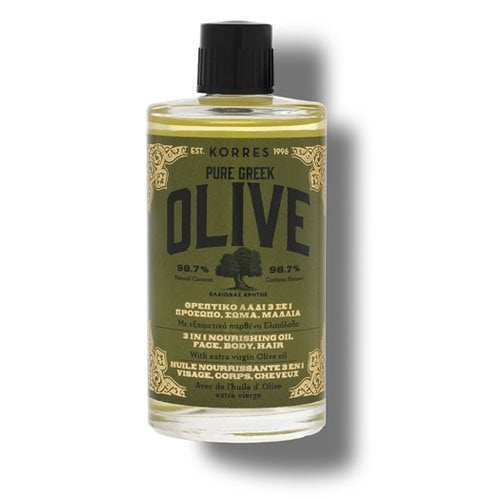 Korres PURE GREEK OLIVE OIL Pure Greek Olive 3-In-1 Nourishing Oil 01