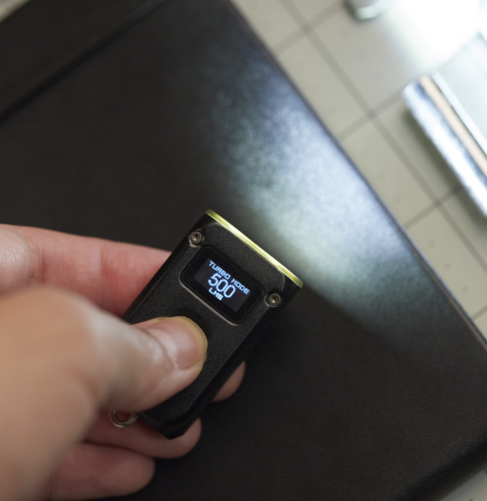 Tini2 Turbo Mode with 500 Lumens