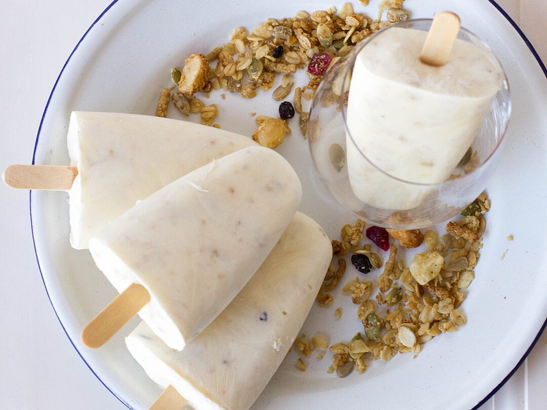 Frozen Yoghurt & Muesli Ice Pops