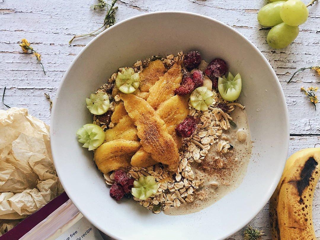 Chai Spiced Protein Muesli Bowl