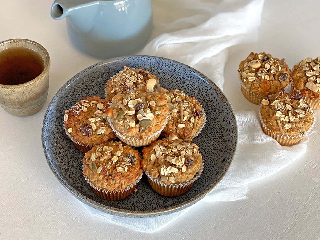 Macadamia & Cranberry Muesli Muffins