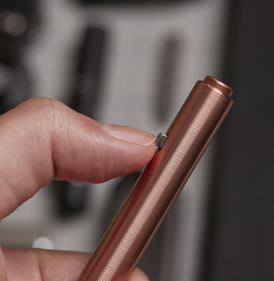 Side-Click Standard Pen TITANIUM RELEASE BUTTON 