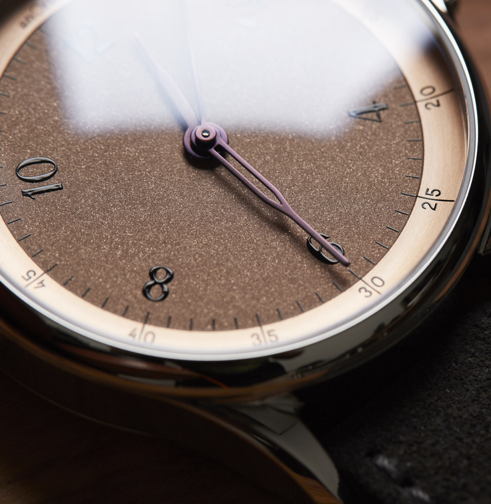 Model 1 Precious Metal Series Heat-Purpled Hands