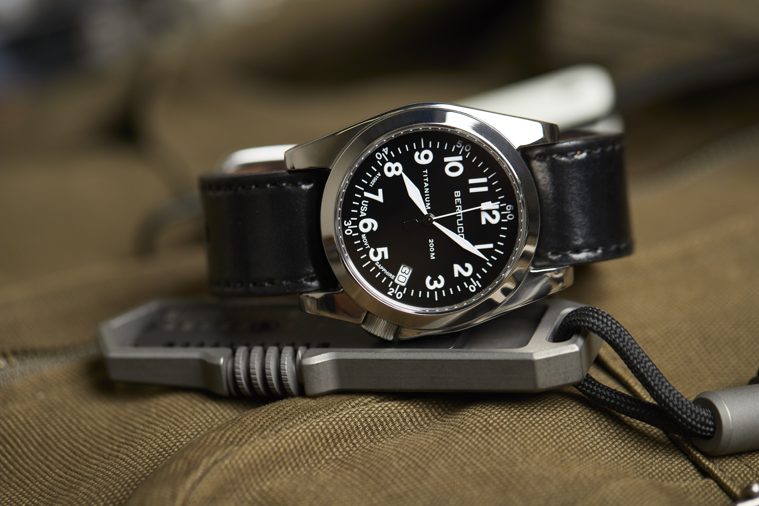 Bertucci field watch titanium new arrivals