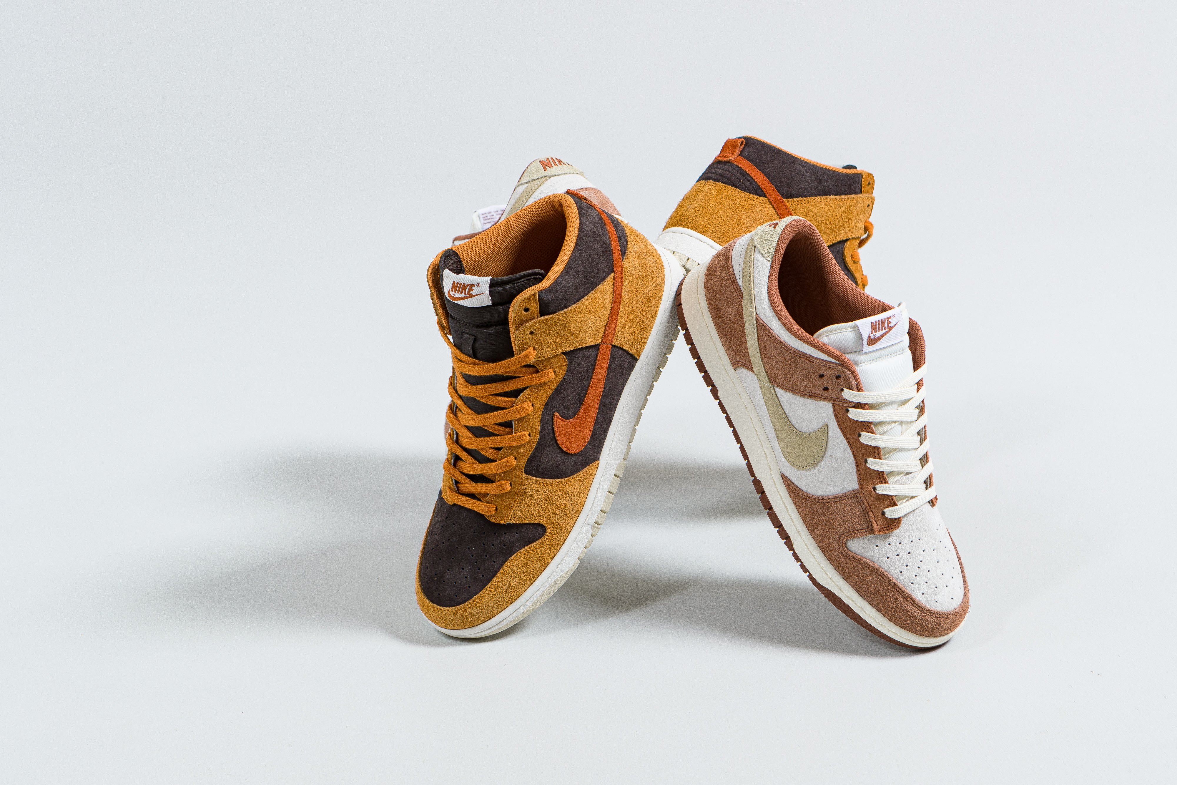 Nike Dunk Low 'Medium Curry' & Dunk Hi 'Dark Curry' | Up There