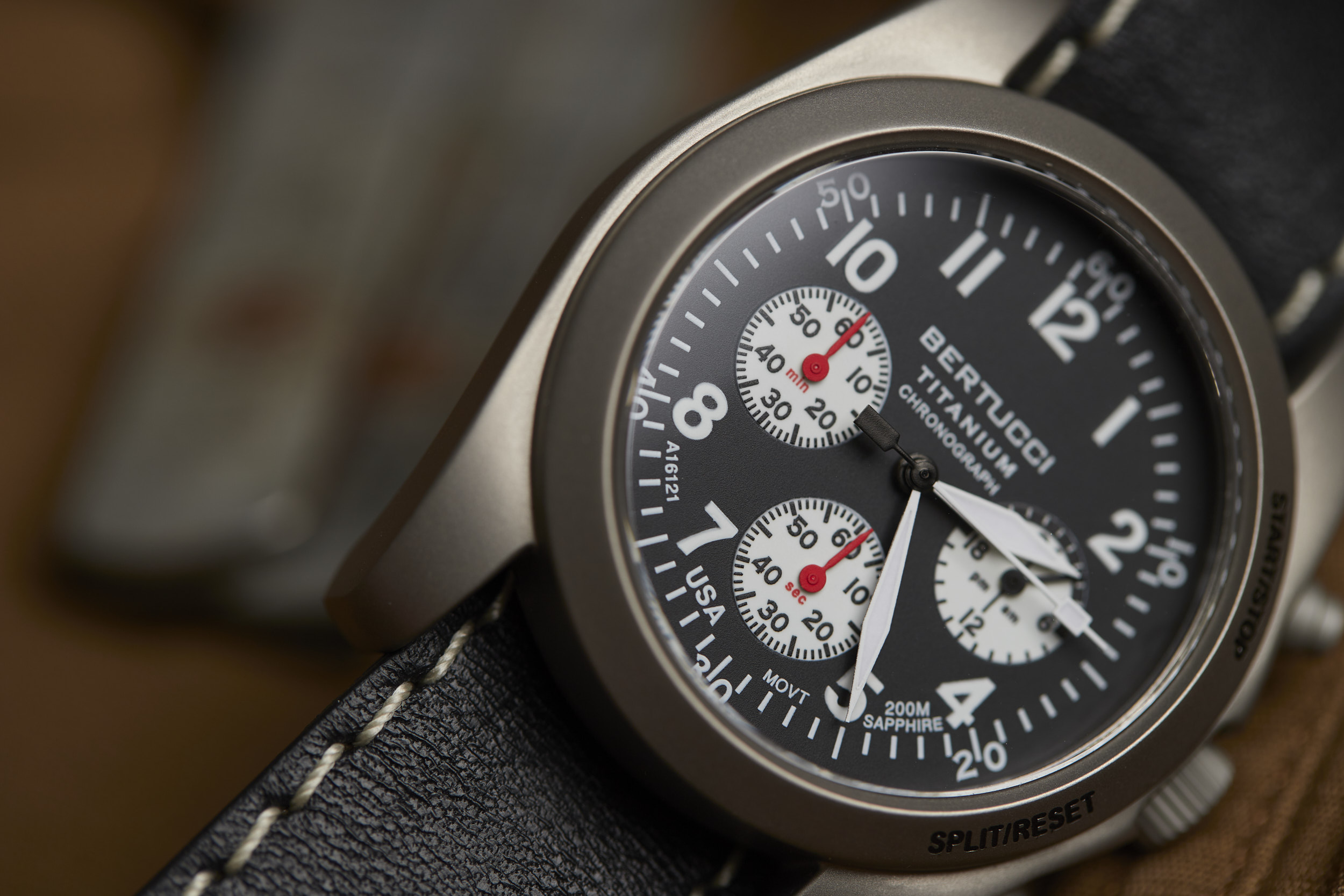 Bertucci A11T Field Chronograph Tactical Performance Watch Windup