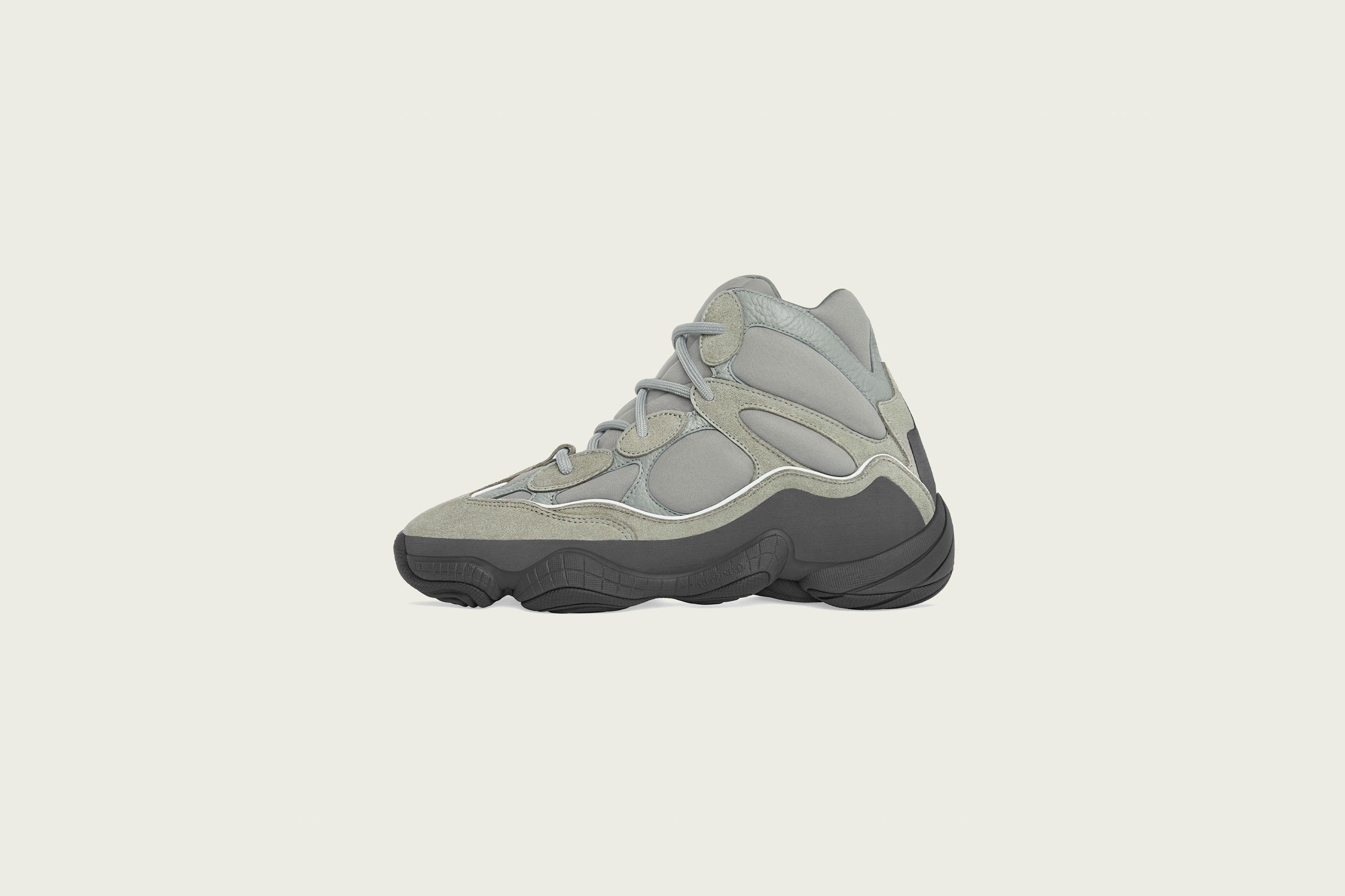 Up There Store - adidas Originals Kanye West Yeezy 500 High - Mist Slate