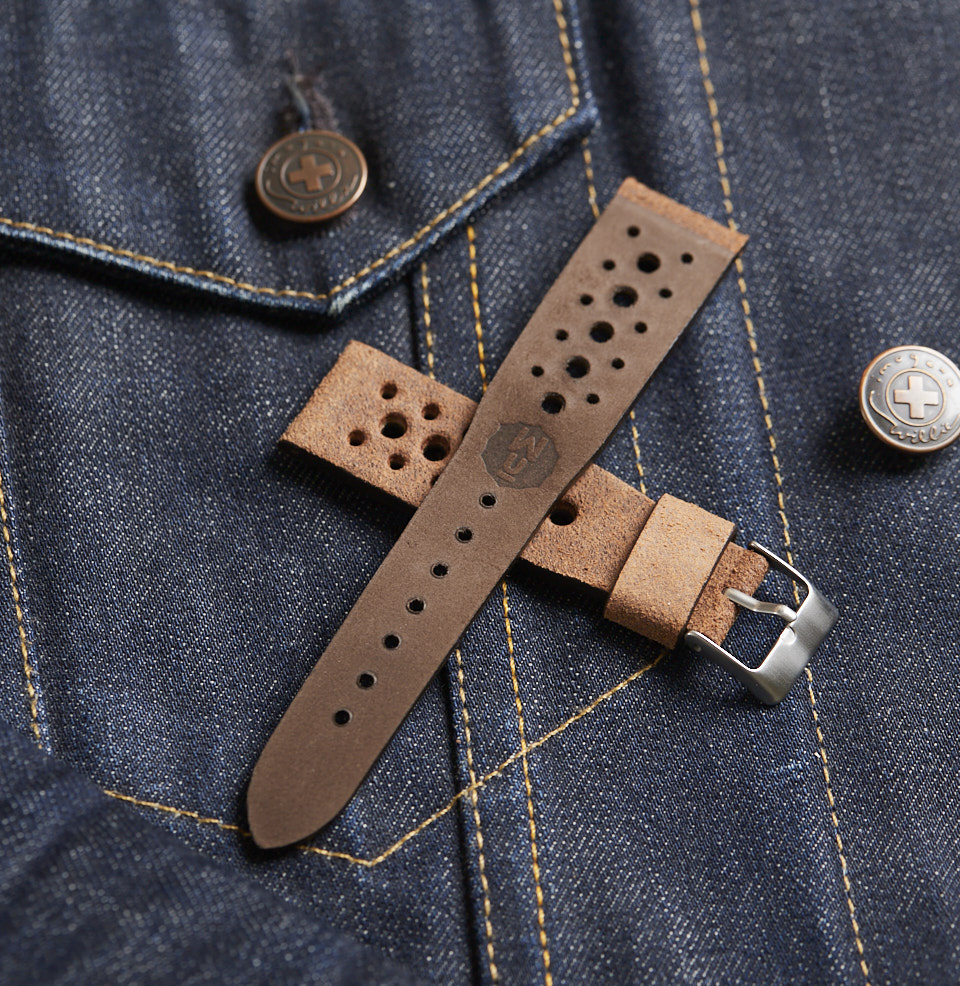 Roadster Strap Soft Backing Leather