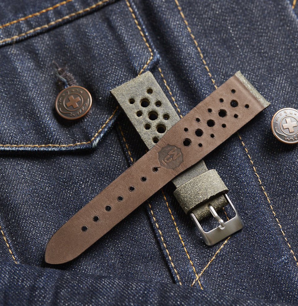 Roadster Strap Soft Backing Leather