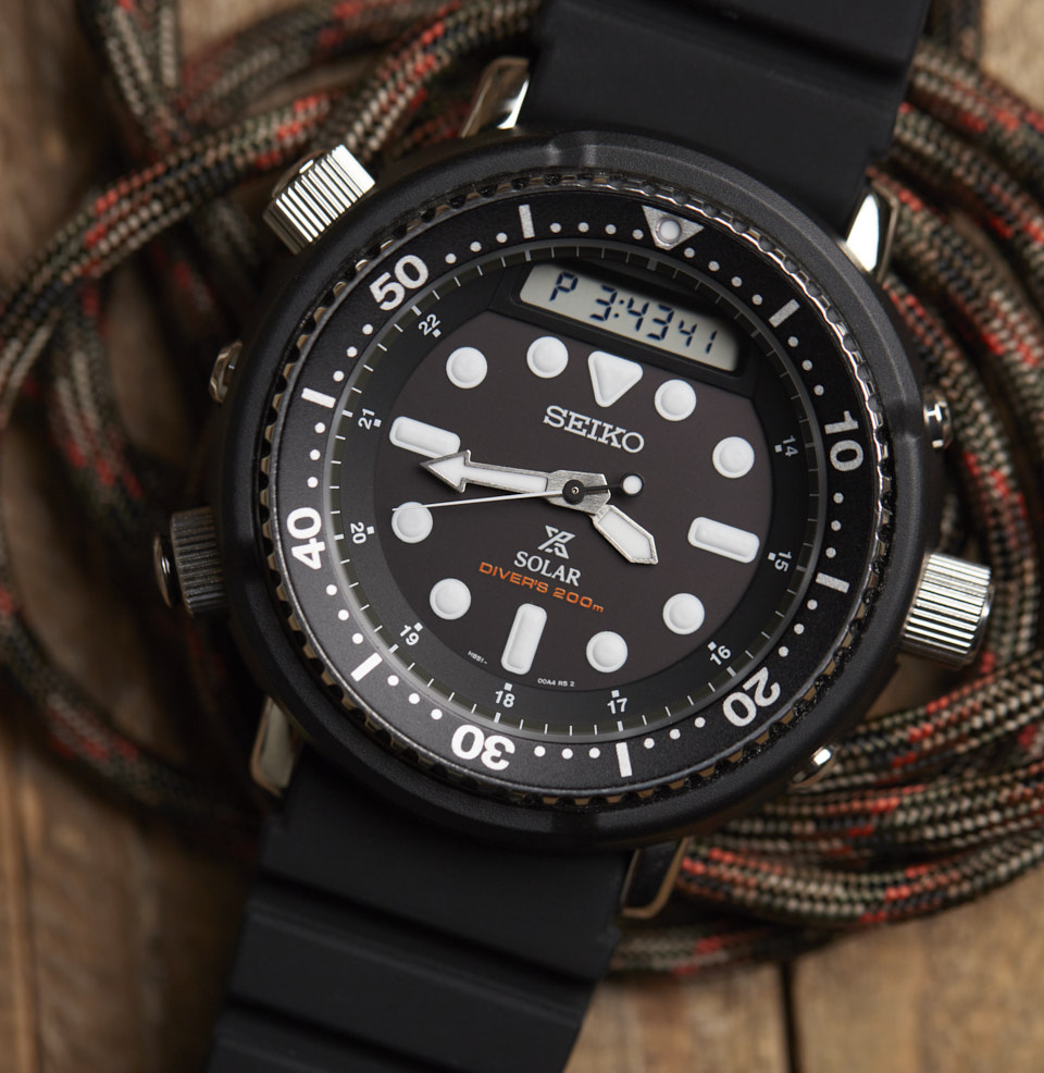 Prospex Ana-Digi Solar Diver BOLD ANA-DIGI DIAL