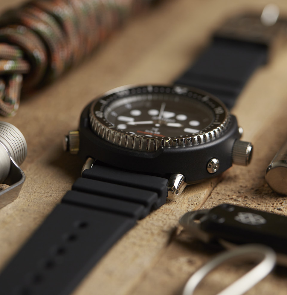 Prospex Ana-Digi Solar Diver SHROUDED CASE DESIGN