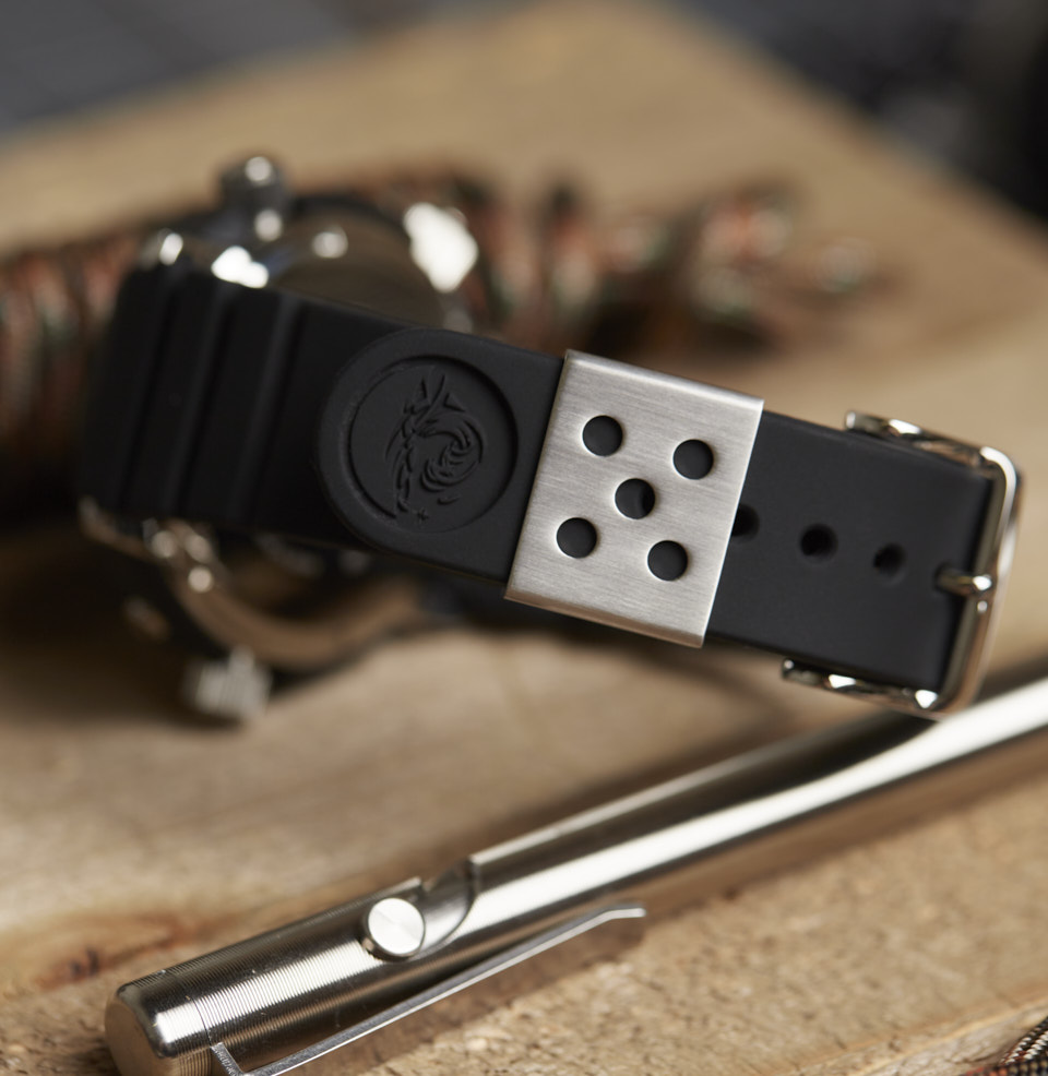 Prospex Ana-Digi Solar Diver SOFT SILICONE RUBBER STRAP WITH A METAL KEEPER