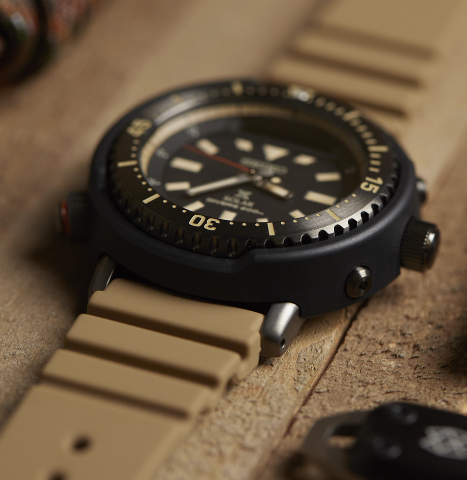 Prospex Ana-Digi Solar Diver SHROUDED CASE DESIGN