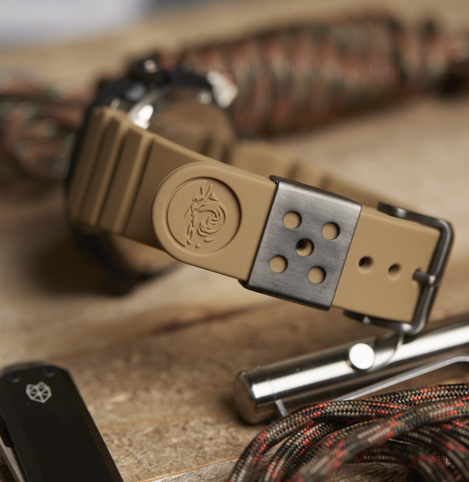 Prospex Ana-Digi Solar Diver SOFT SILICONE RUBBER STRAP WITH A METAL KEEPER