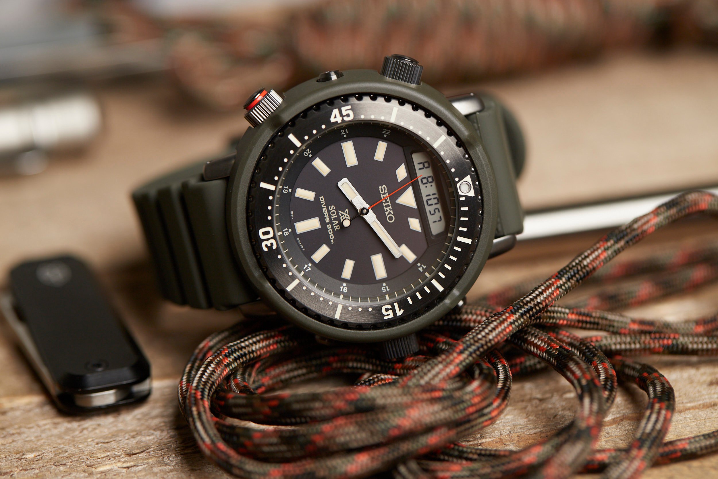 Seiko Prospex Ana-Digi Solar Diver Watch – Windup Watch Shop