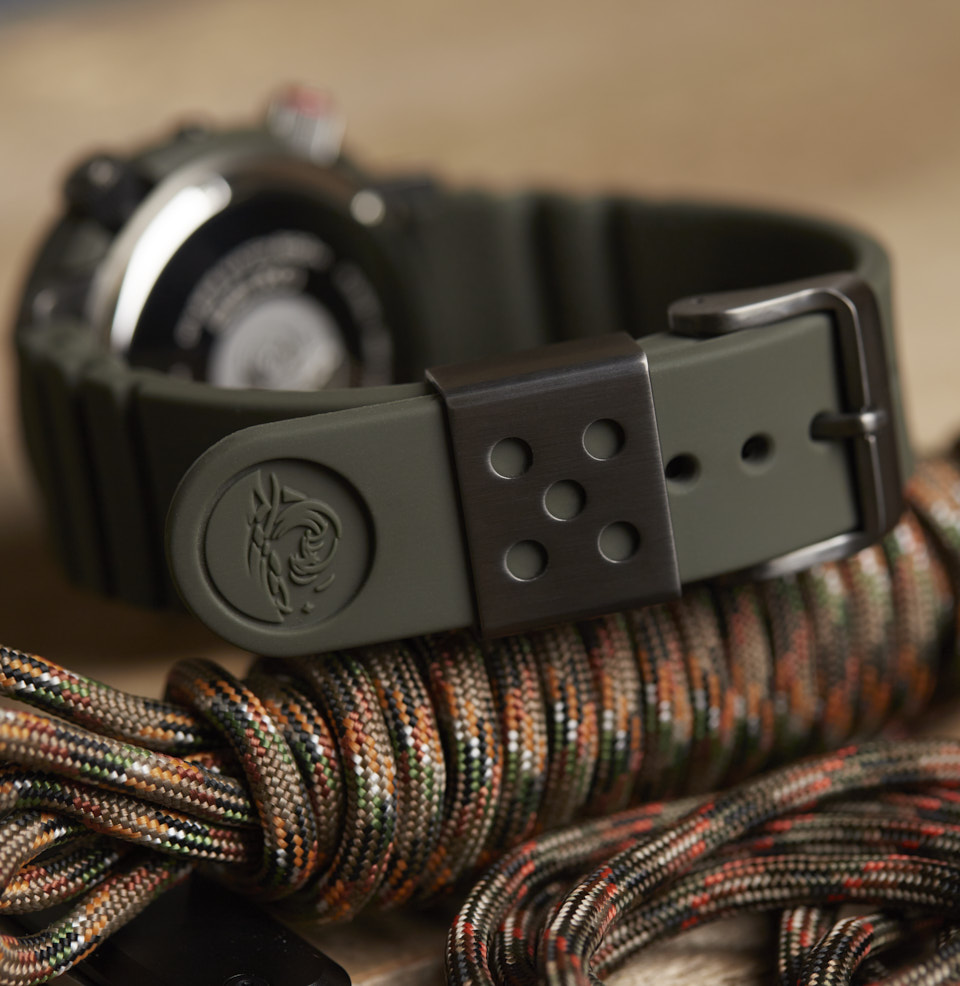 Prospex Ana-Digi Solar Diver SOFT SILICONE RUBBER STRAP WITH A METAL KEEPER