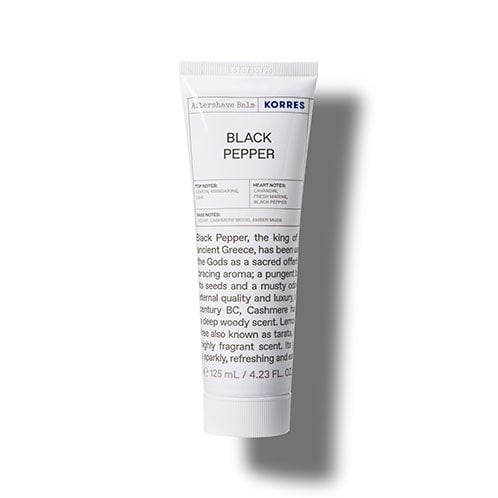 Korres Men's Black Pepper Aftershave 01