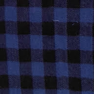 blue and black check