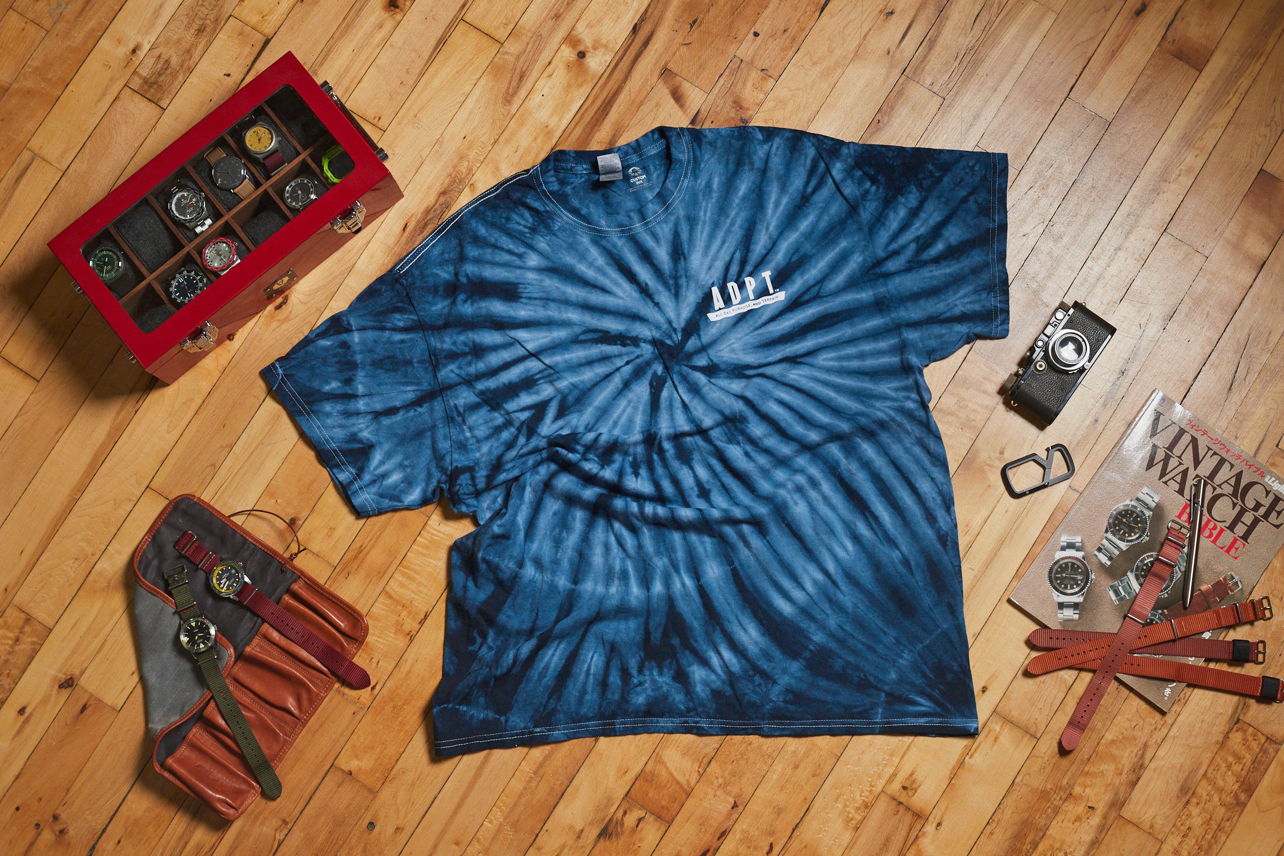 ADPT Tie Dye T-Shirt – Windup Watch Shop