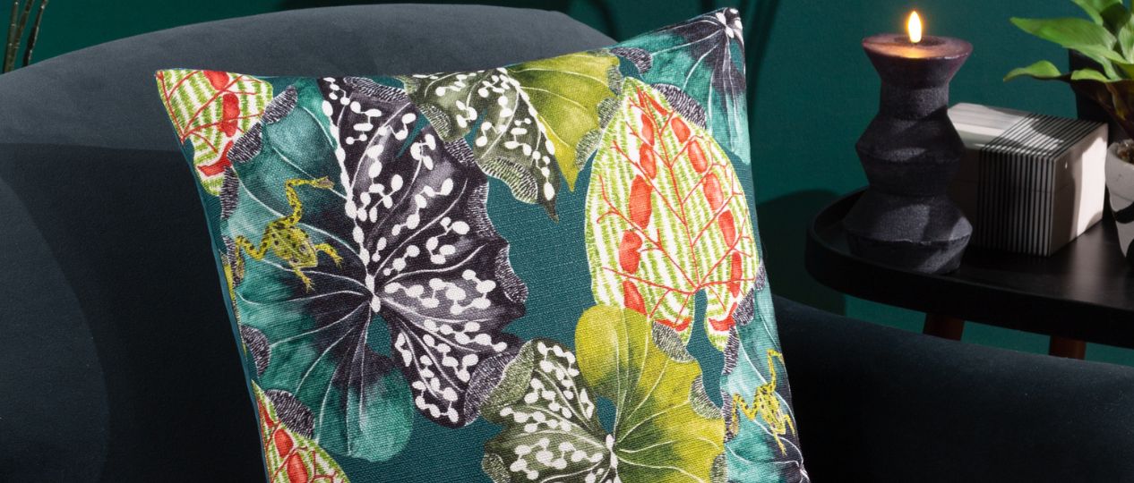 Black and teal cushions hotsell