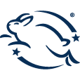Leaping bunny icon