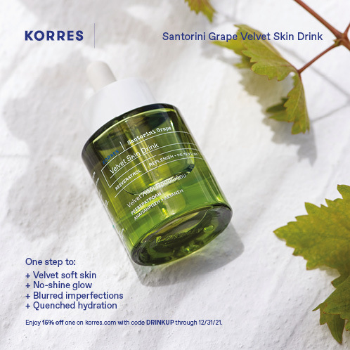 Korres  Santorini Grape Velvet Skin Drink Sample