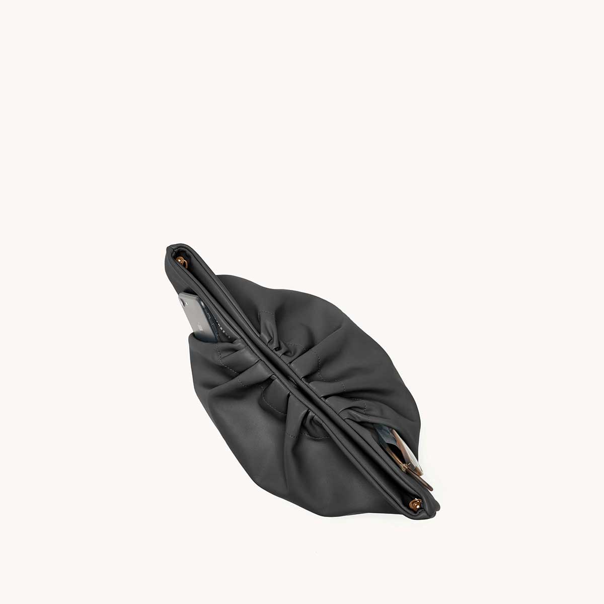 cornetti bag in cactus midnight top view