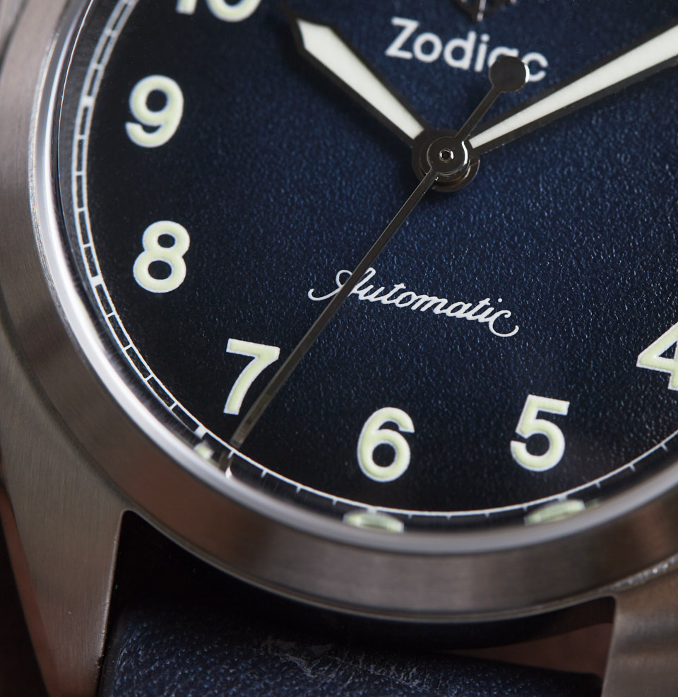 Olympos Military Worn & Wound Edition Textured Dial