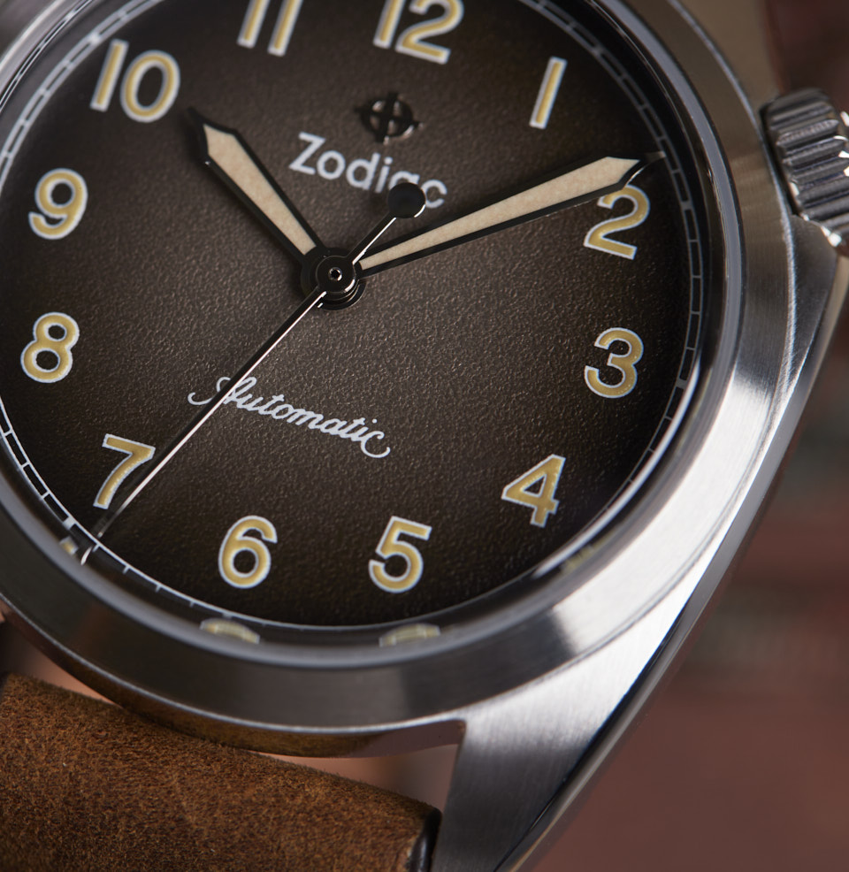 Olympos Military Worn & Wound Edition Textured Dial