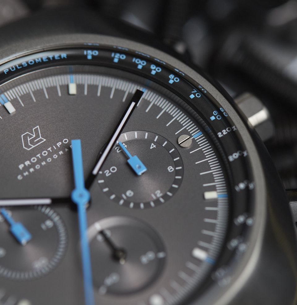 Prototipo Limited Edition Blue Pulsometer