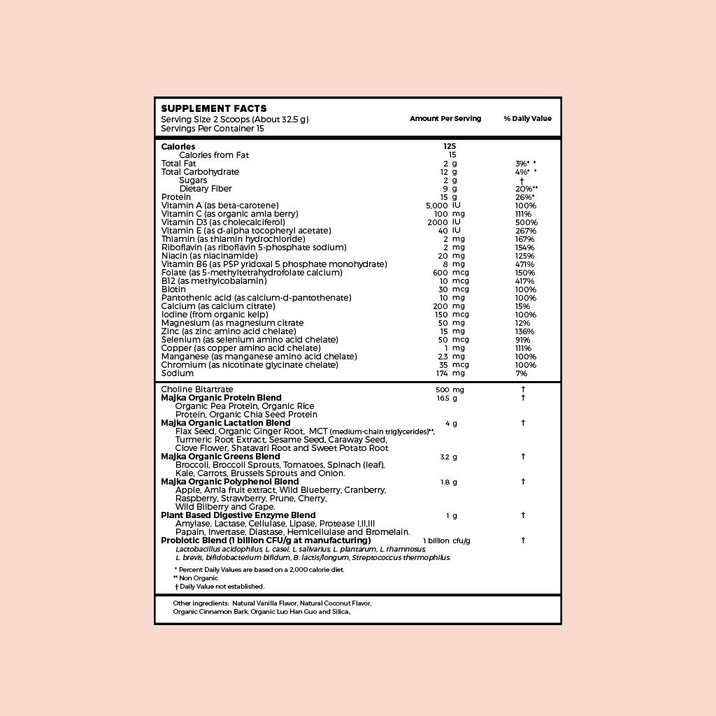 Lactation Powder