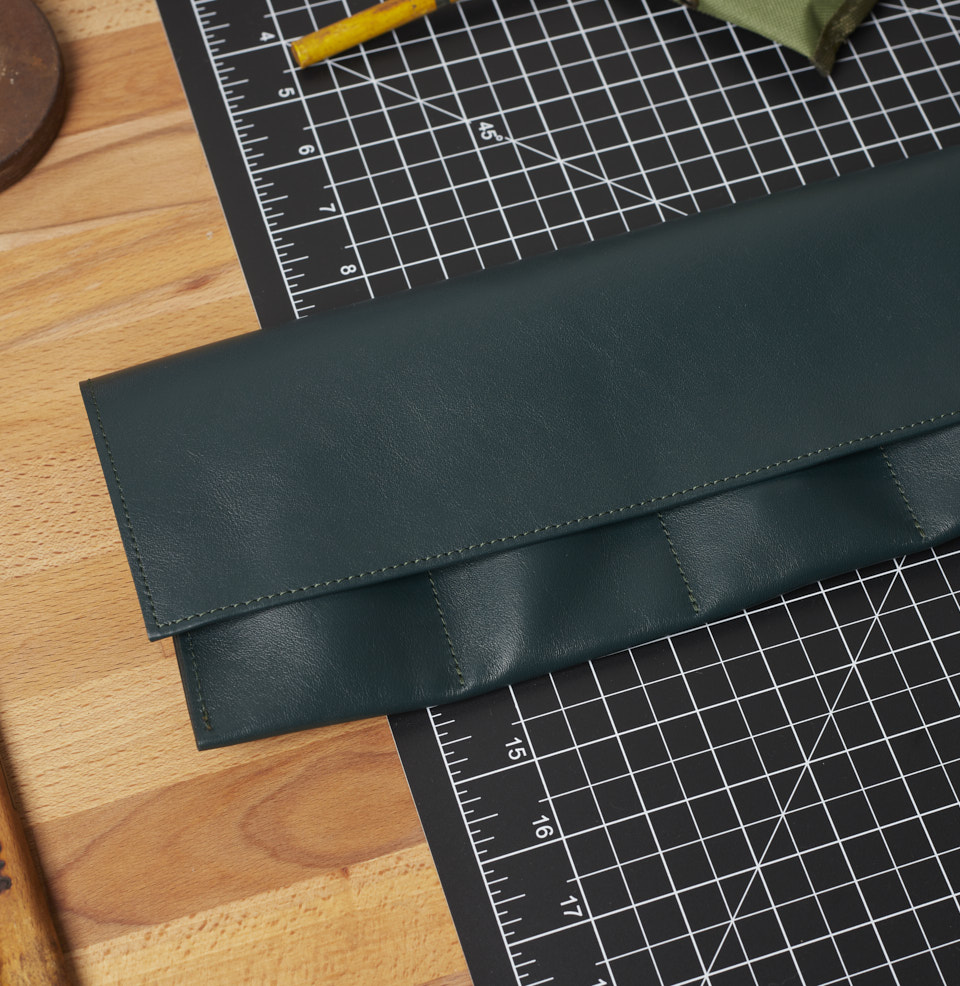 Nappa Leather Watch Roll Classic Roll construction