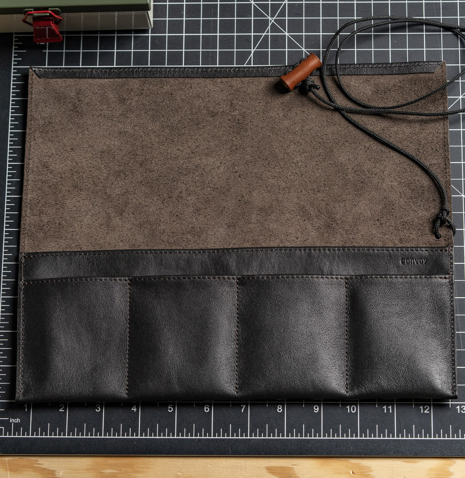 Nappa Leather Watch Roll Holds up to four watches