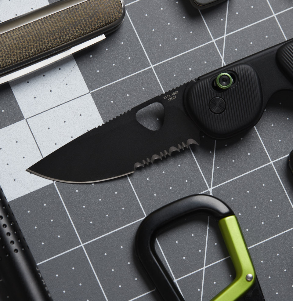 The Redstone 2.5” Sandvik 12C27 Steel Blade