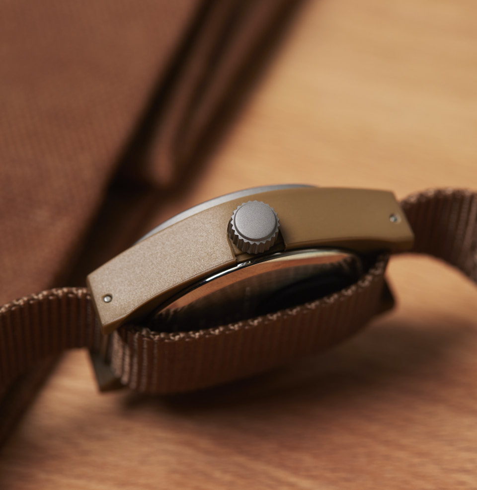 General Purpose Quartz Steel crown, bezel, and a sapphire crystal