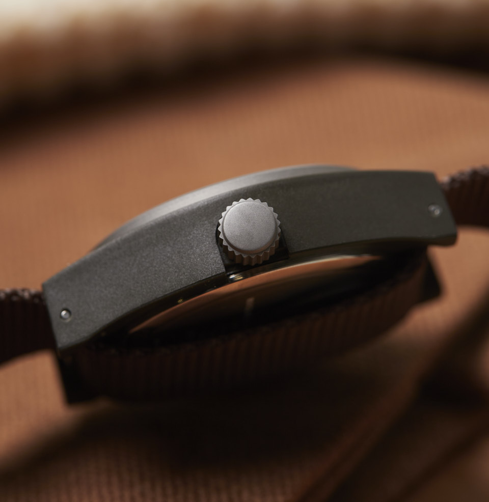 General Purpose Quartz Steel crown, bezel, and a sapphire crystal