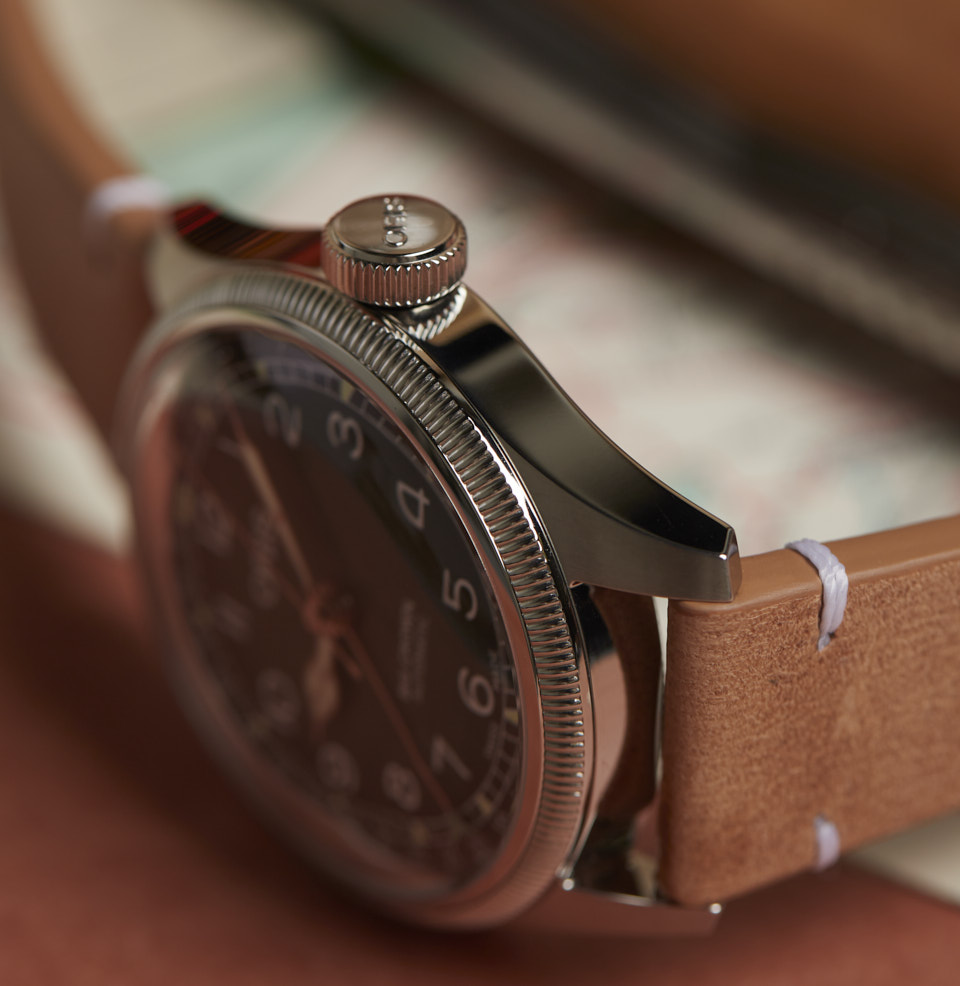 Big Crown X Cervo Volante Coin edge bezel