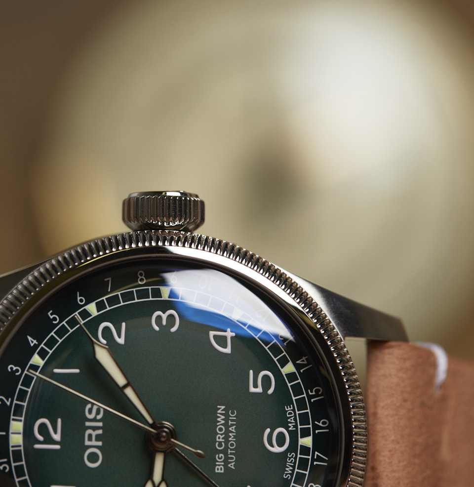 Big Crown X Cervo Volante Screw-down Big crown