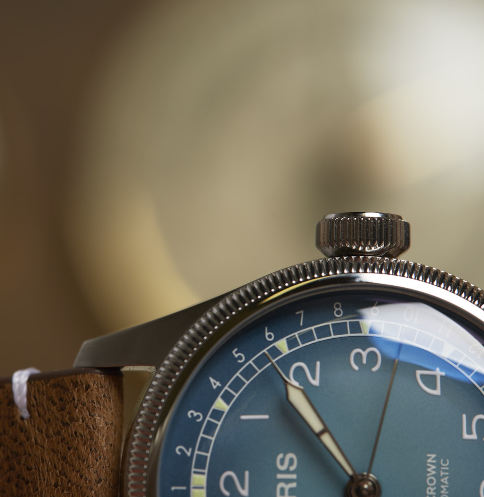 Big Crown X Cervo Volante Screw-down Big crown