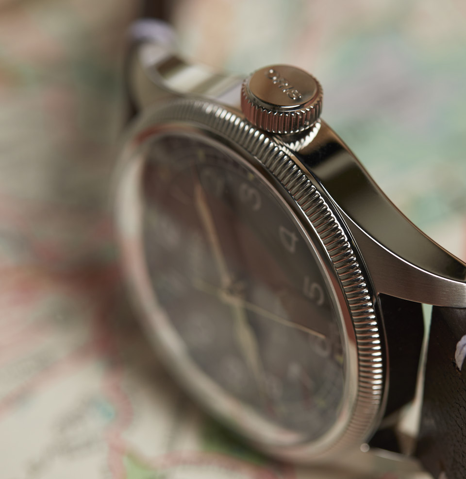 Big Crown X Cervo Volante Coin edge bezel