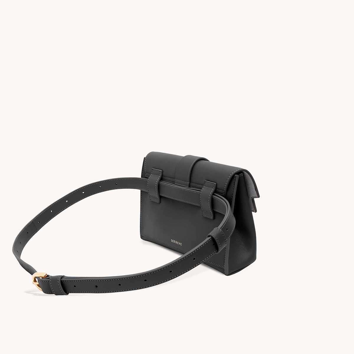 aria belt bag cactus midnight back side view