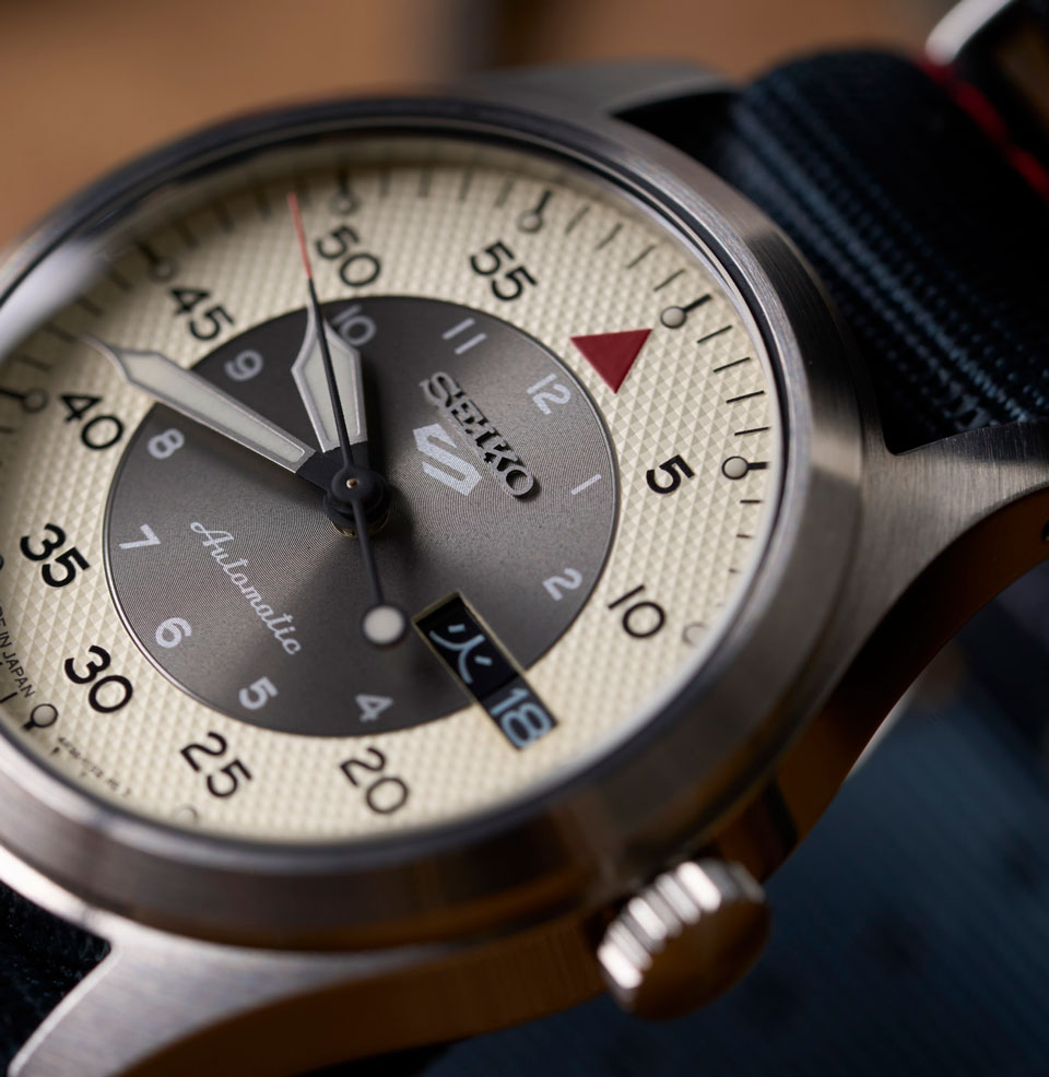 Worn & Wound 10th Anniversary Limited Edition Textured two-tone dial