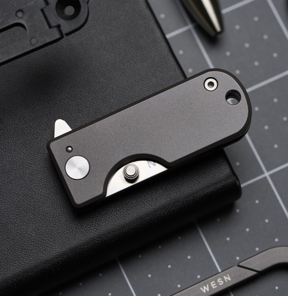 The WESN Microblade Keychain Pocket Knife