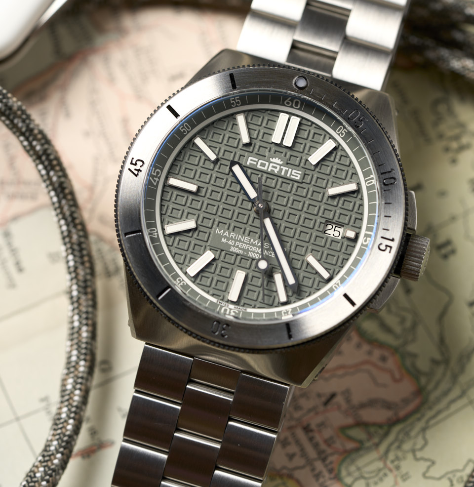 Marinemaster M-40 Fortis Gear Bezel