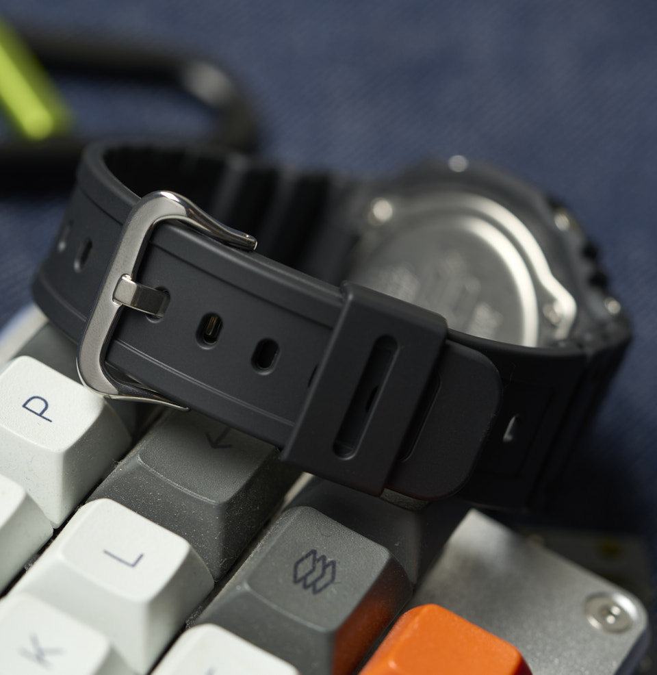 GA2100 Black BAND WITH STEEL BUCKLE