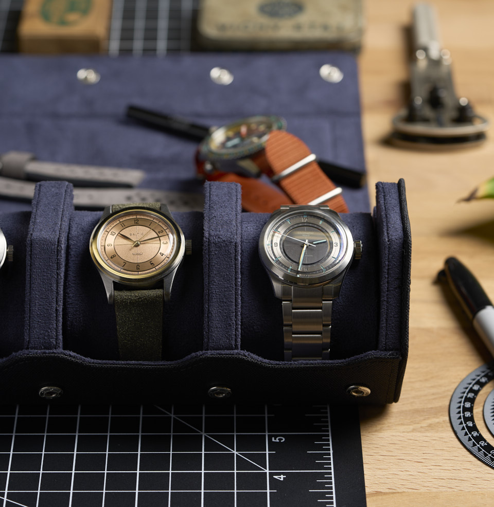 Hexagon Watch Tube Storage in Style