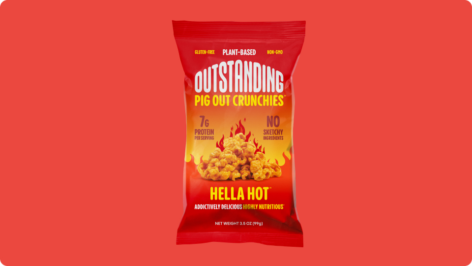 Outstanding Pig Out Crunchies (formerly PigOut Pigless Pork Rinds)